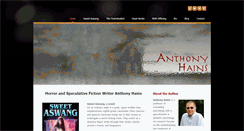 Desktop Screenshot of anthonyhains.com